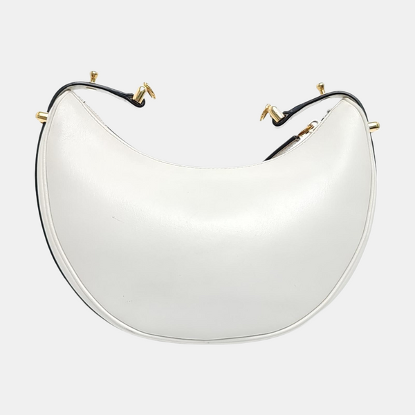 Calfskin Shoulder Bag White