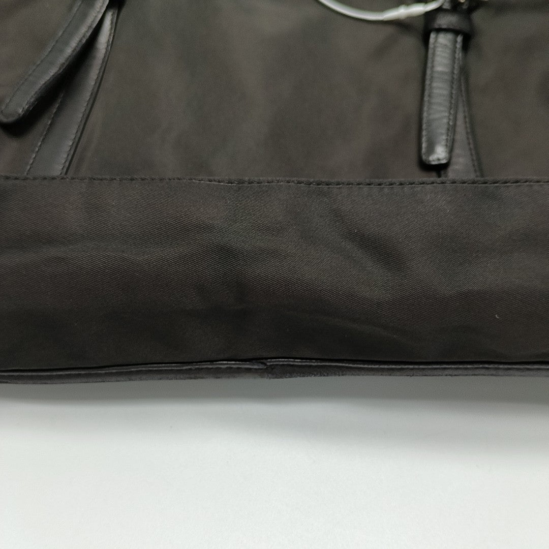 Nylon Tote Bag Brown