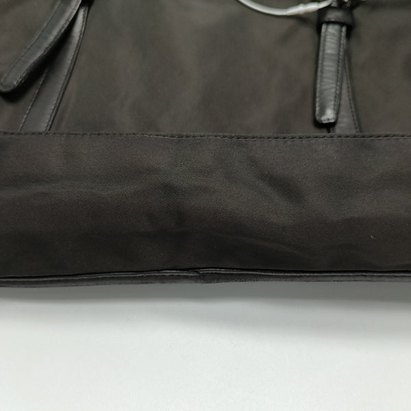 Nylon Tote Bag Brown