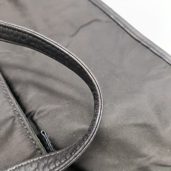 Nylon Tote Bag Brown