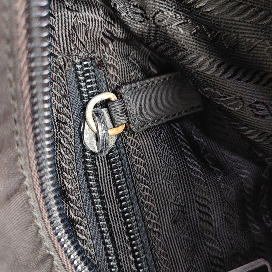 Nylon Tote Bag Black