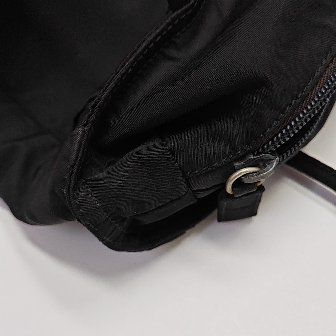 Nylon Tote Bag Black