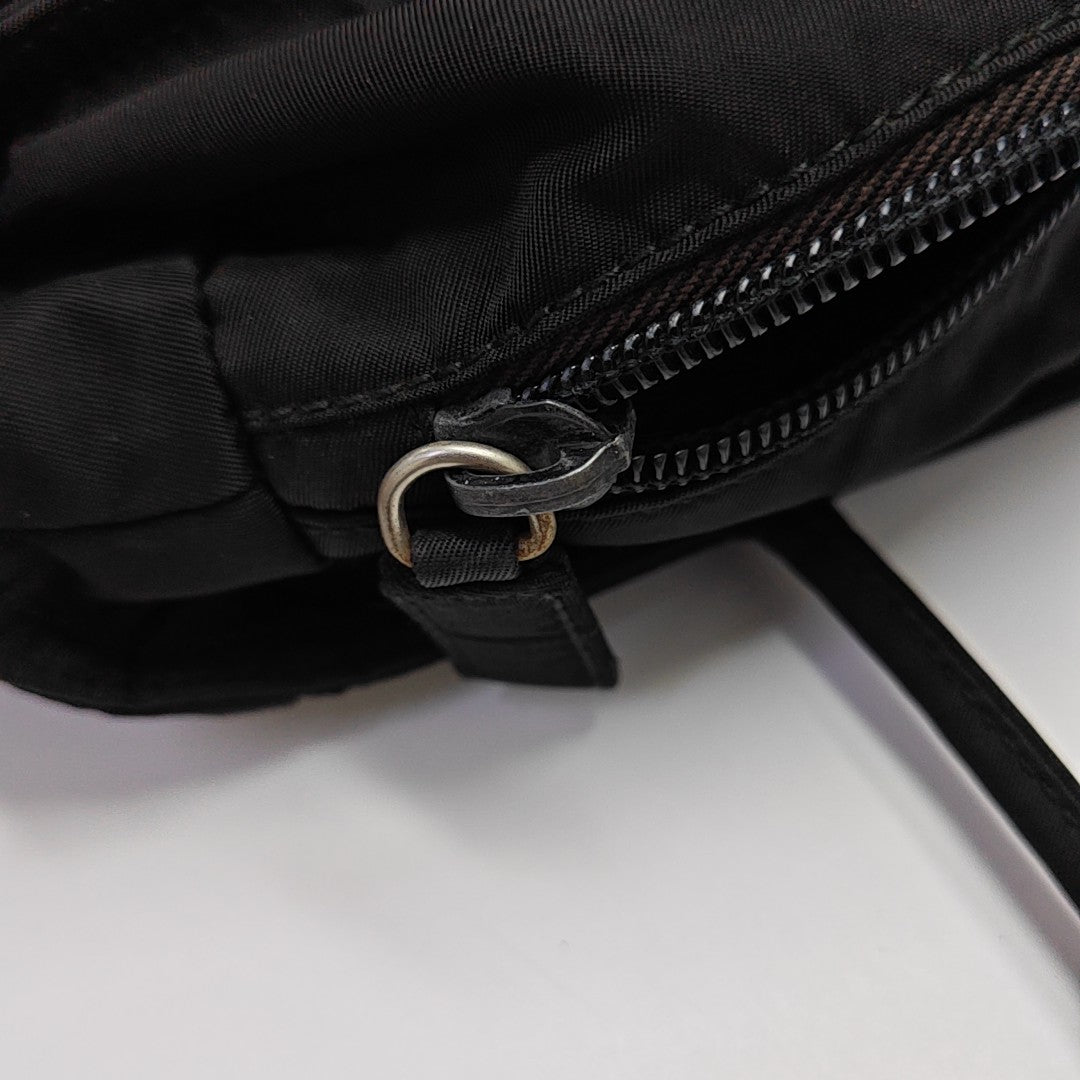 Nylon Tote Bag Black