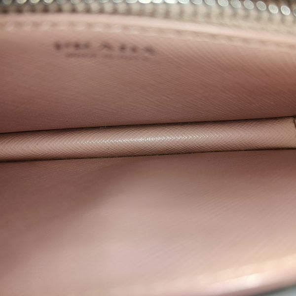 Saffiano Calfskin Shoulder Bag Pink