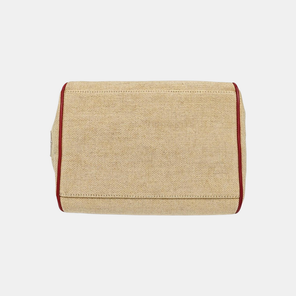 Canvas Shoulder Bag Beige