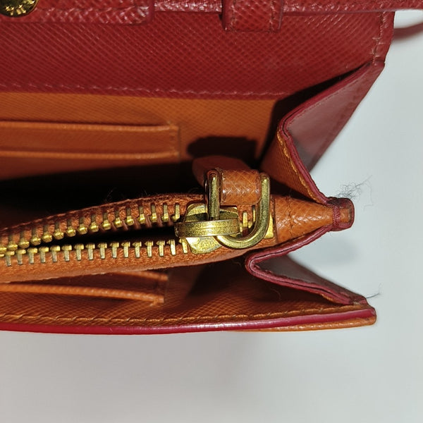 Calfskin Shoulder Bag Red