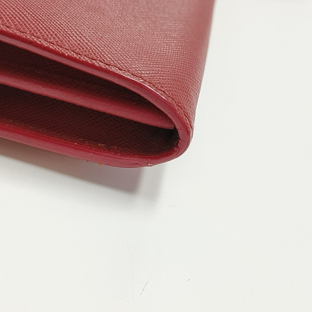 Calfskin Shoulder Bag Red