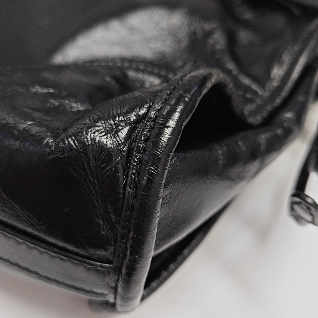 Bonnie Medium Calfskin Black