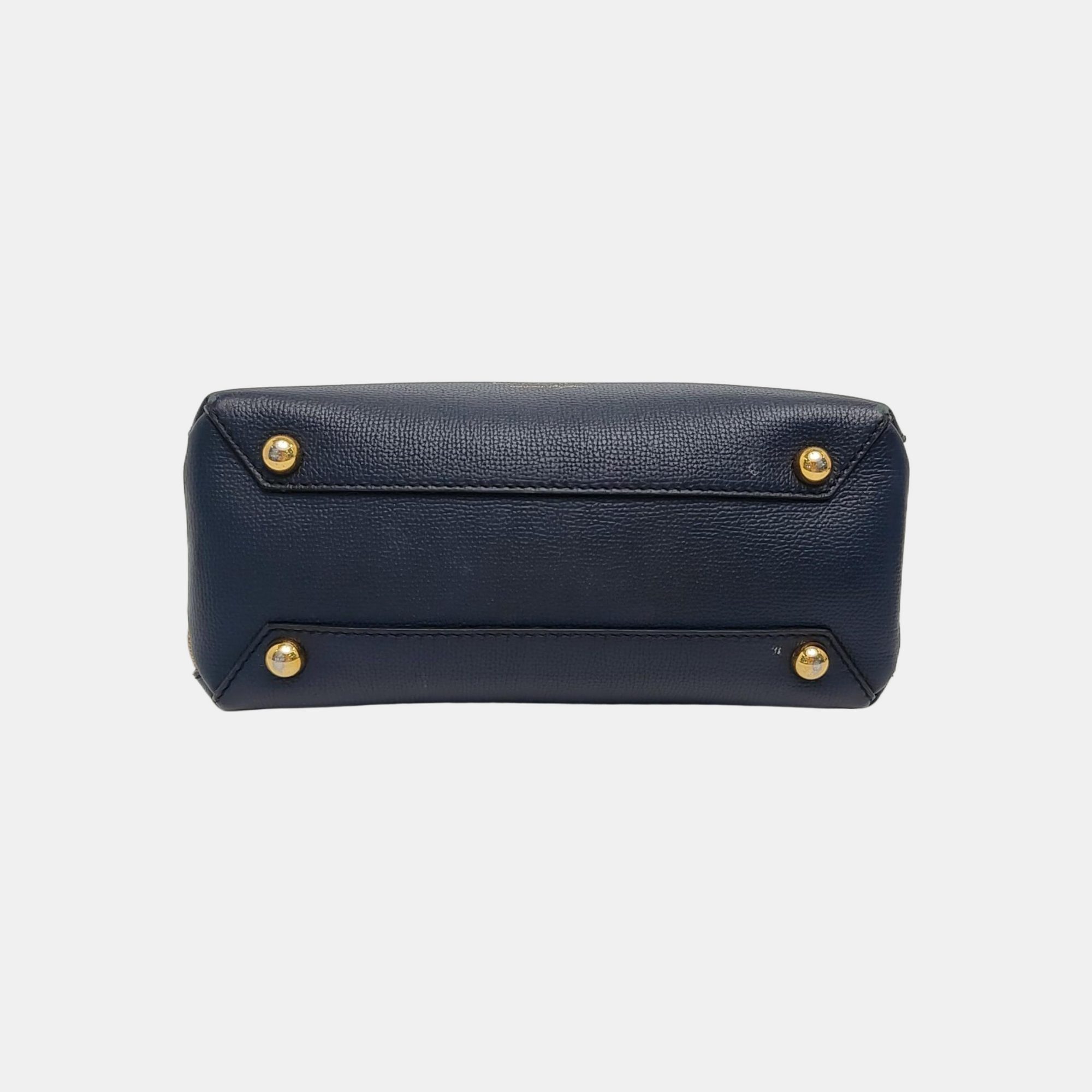 The Banner Small Calfskin Blue