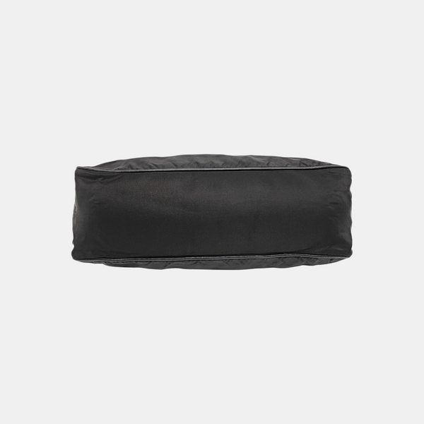 Nylon Shoulder Bag Black