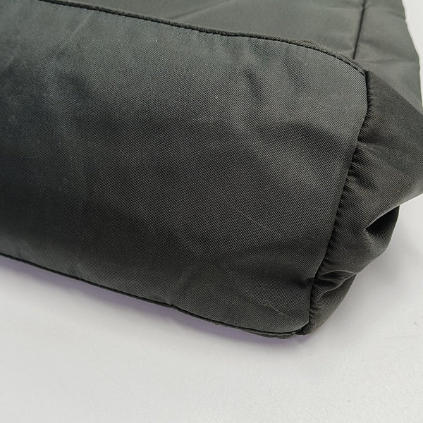 Nylon Top Handle Bag Green