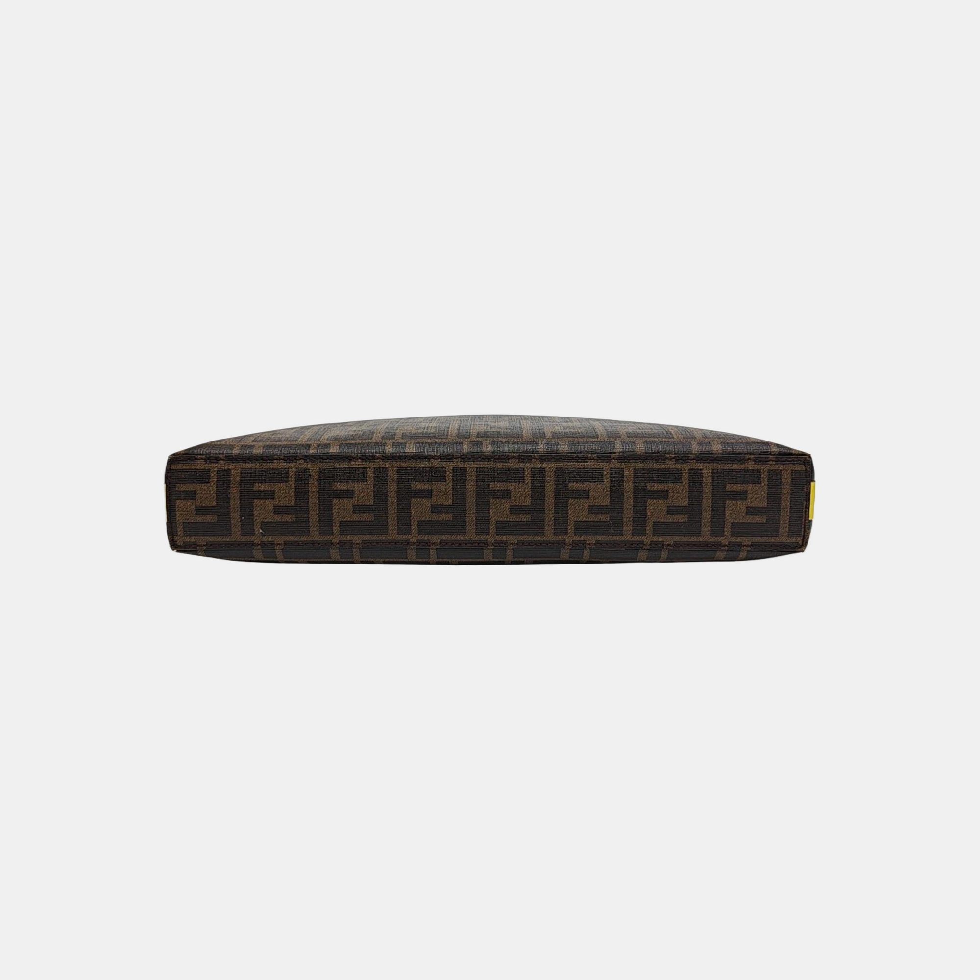 Fabric Shoulder Bag Brown