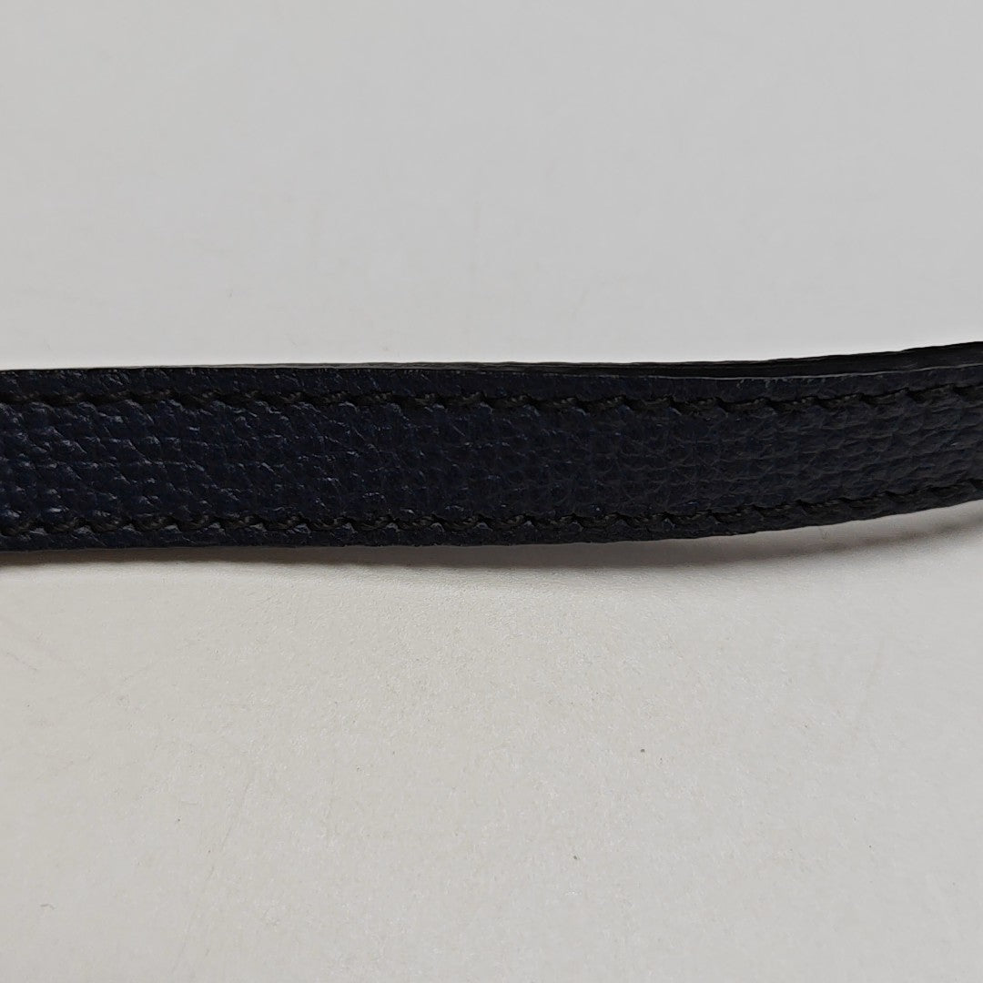 The Banner Small Calfskin Blue