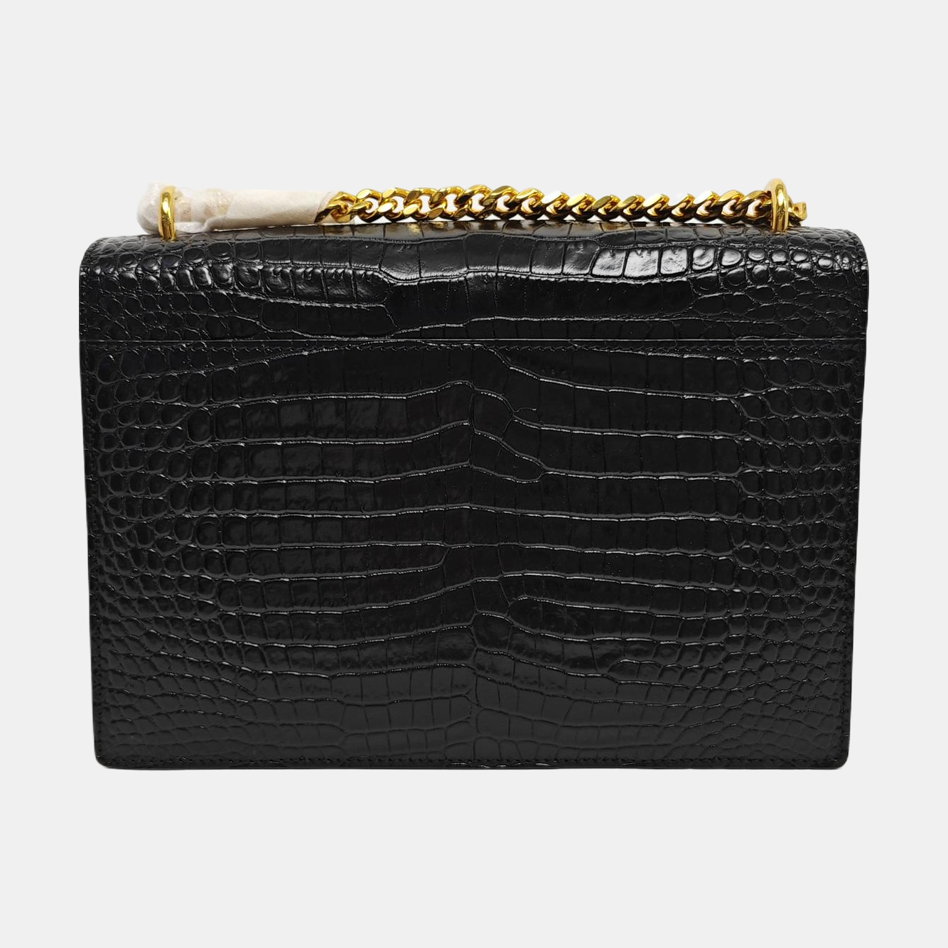 SUNSET Medium Calfskin Black