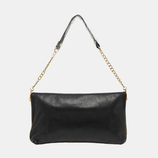 MACADAM CLUTCHES Calfskin Black