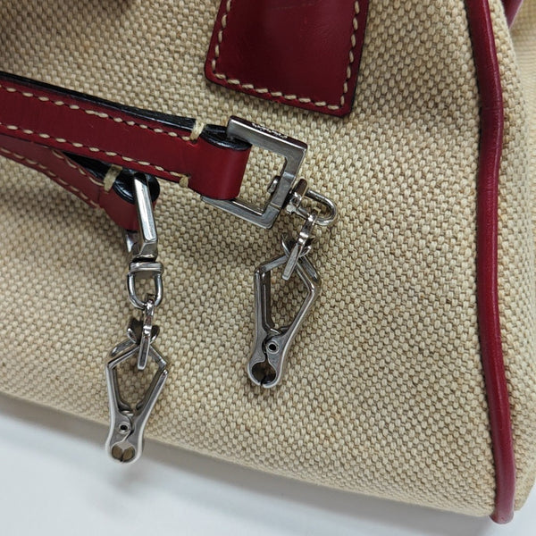 Canvas Shoulder Bag Beige