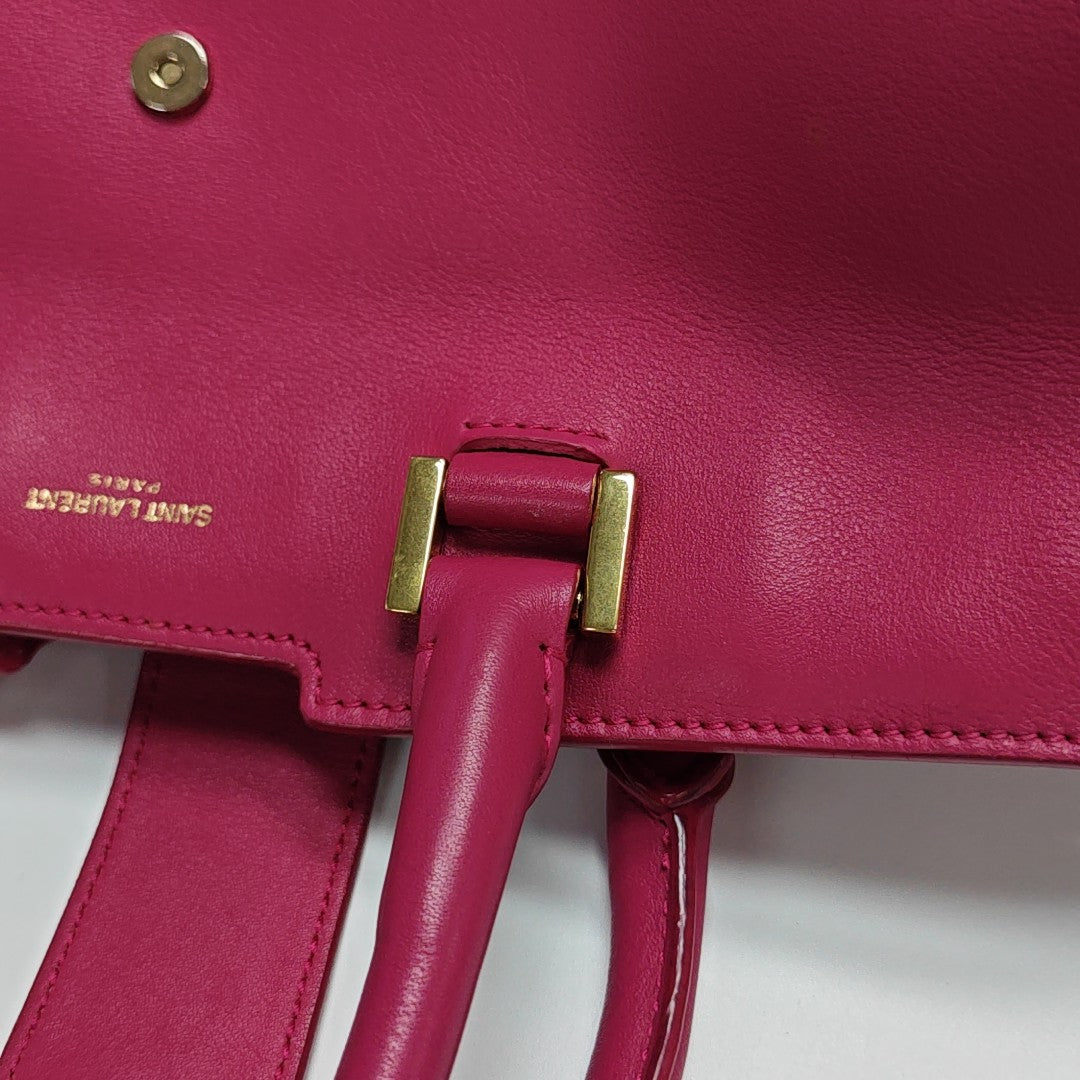 CHYC Y LIGNE Small Calfskin Red