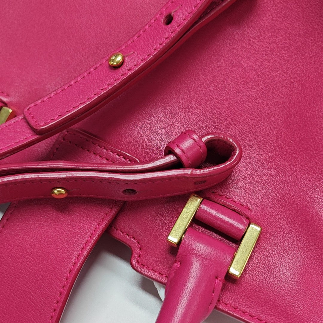 CHYC Y LIGNE Small Calfskin Red