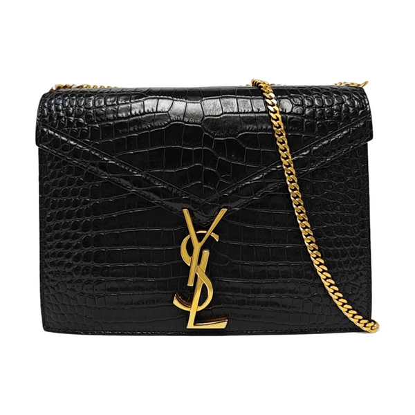 CASSANDRA Medium Calfskin Black
