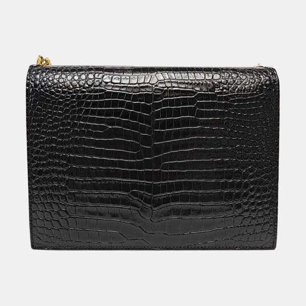 CASSANDRA Medium Calfskin Black