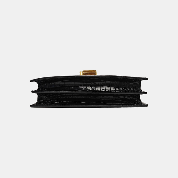 CASSANDRA Medium Calfskin Black