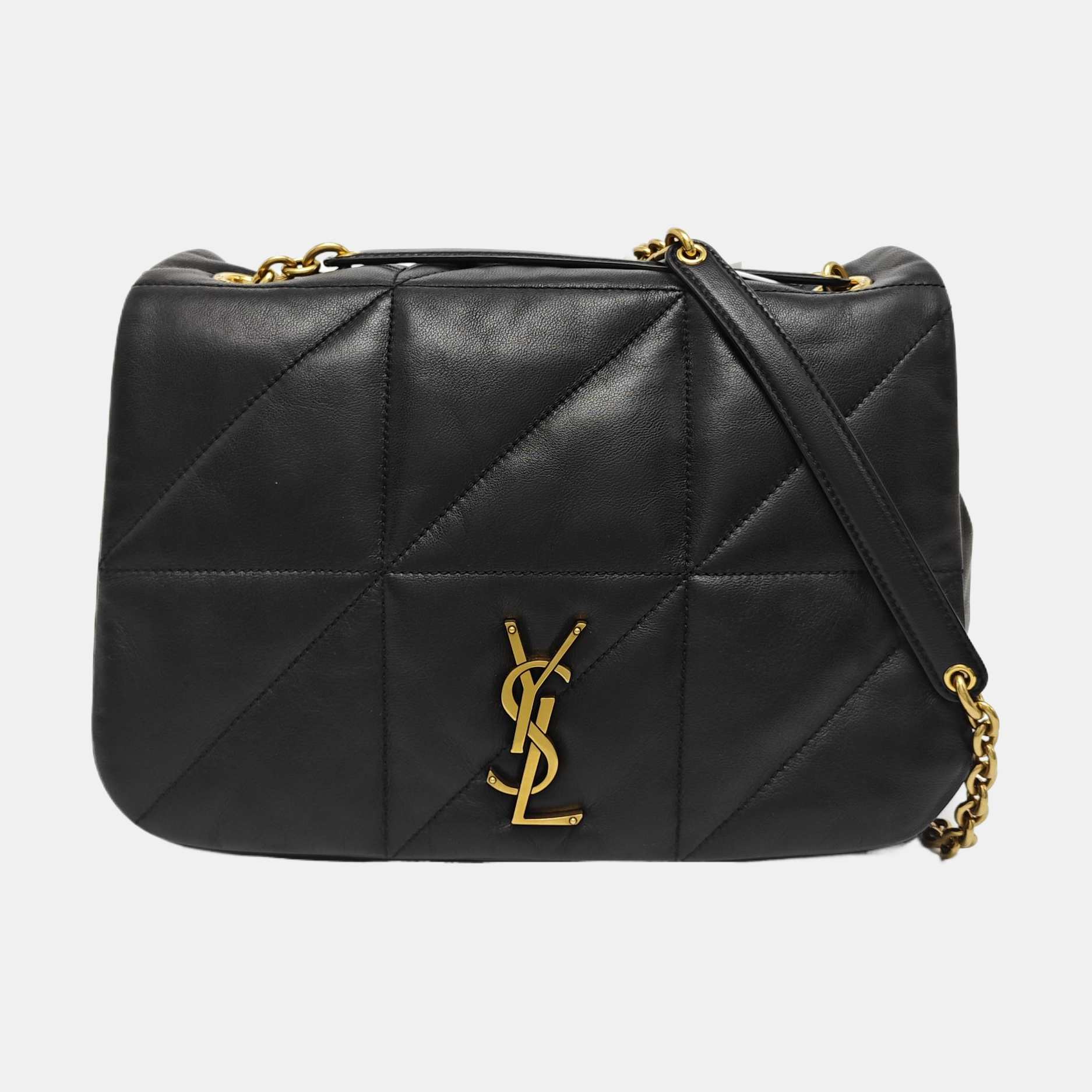 JAMIE 4.3 Medium Quilted Lambskin Black