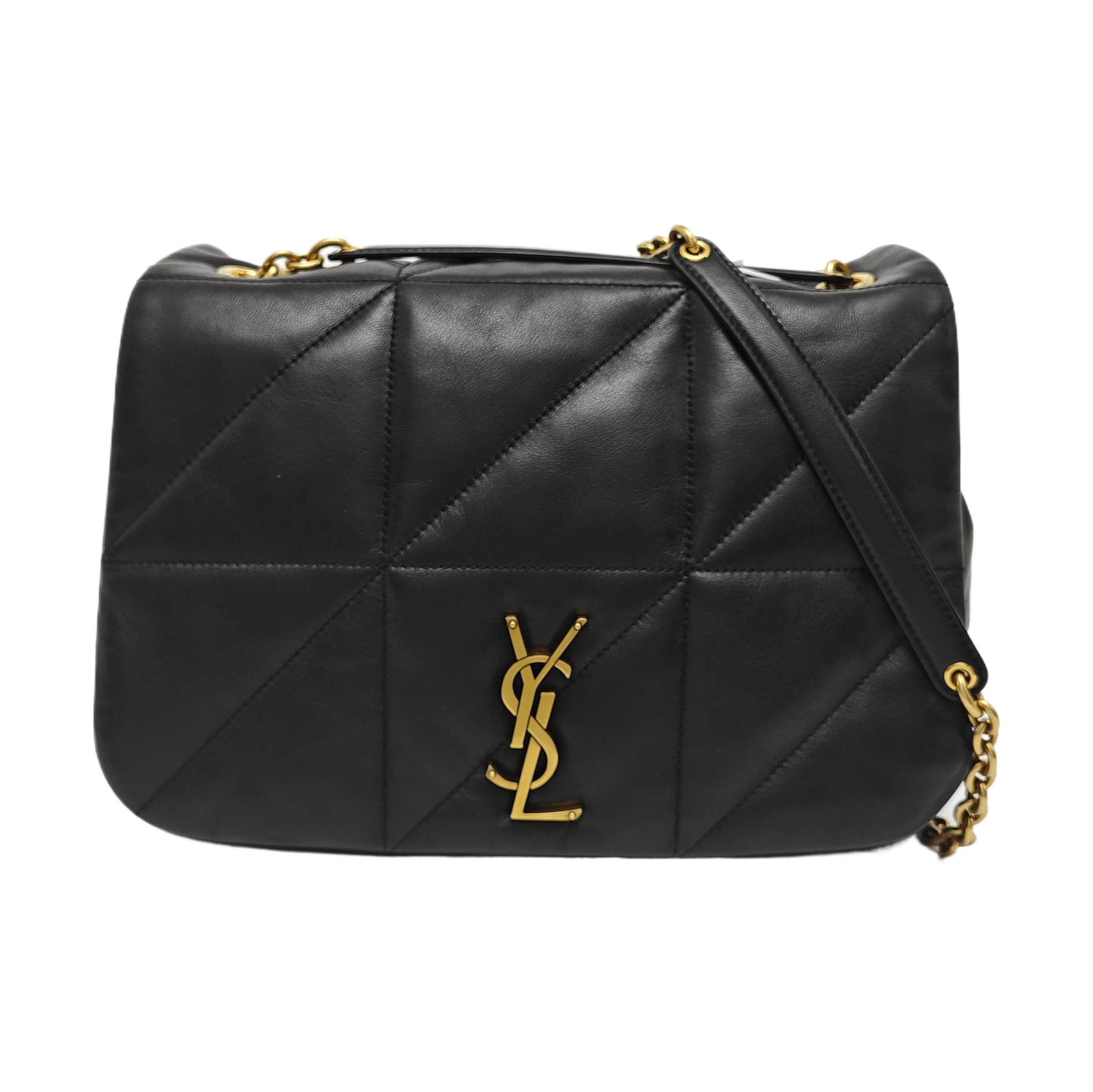 JAMIE 4.3 Medium Quilted Lambskin Black