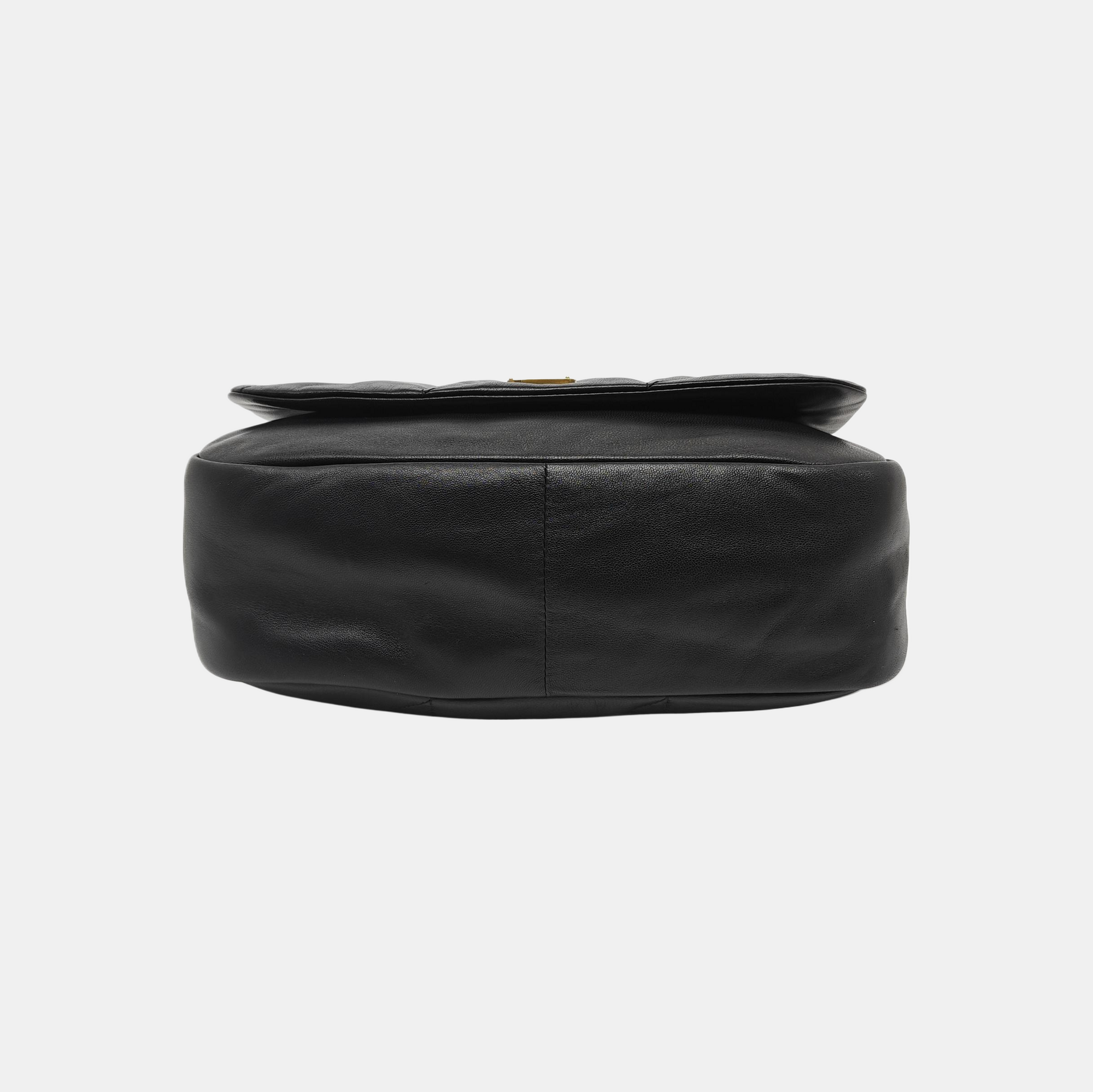 JAMIE 4.3 Medium Quilted Lambskin Black