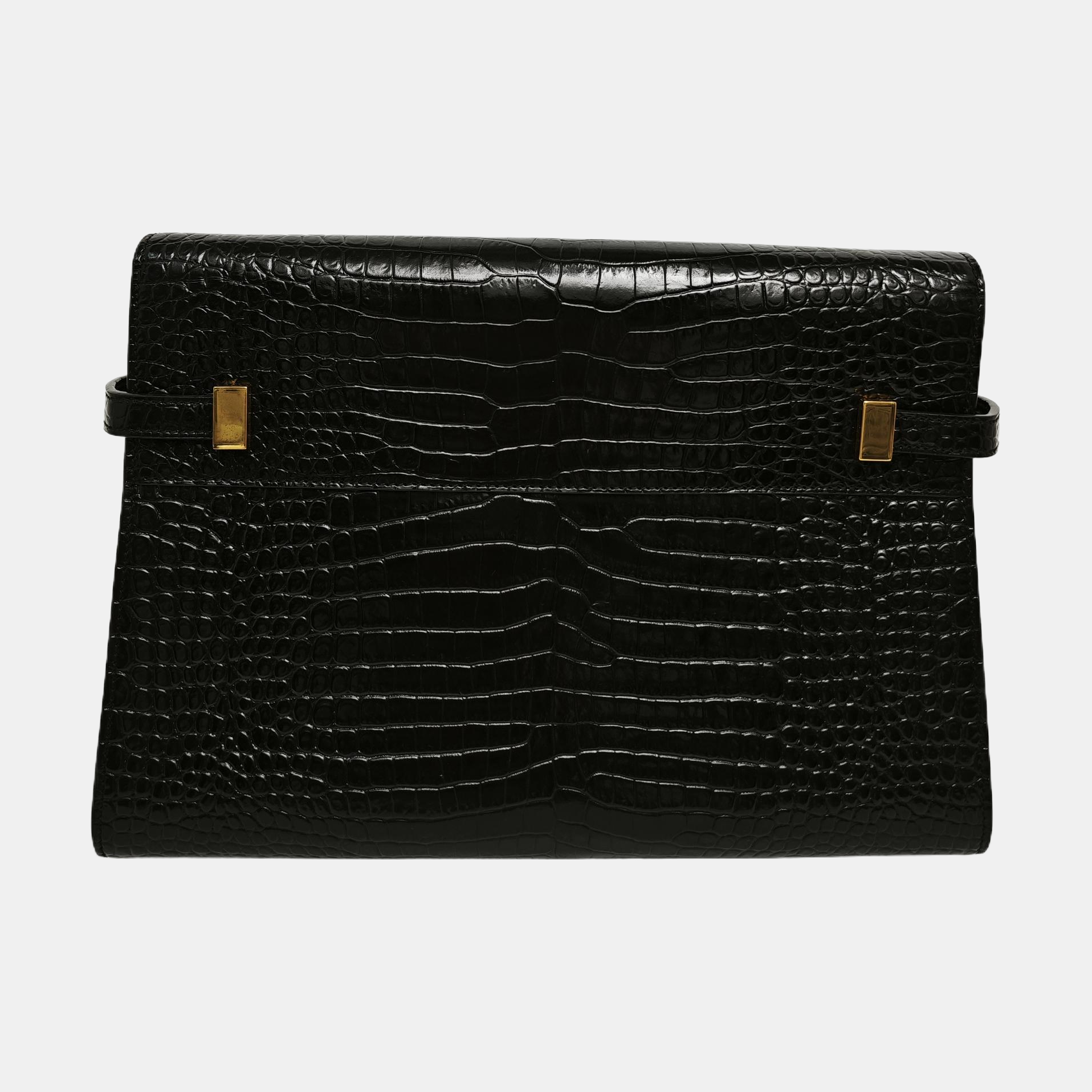 MANHATTAN Calfskin Black