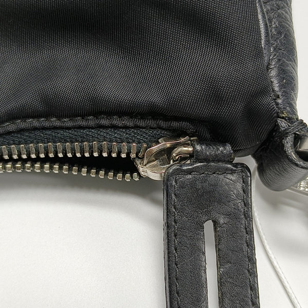 Nylon Shoulder Bag Black