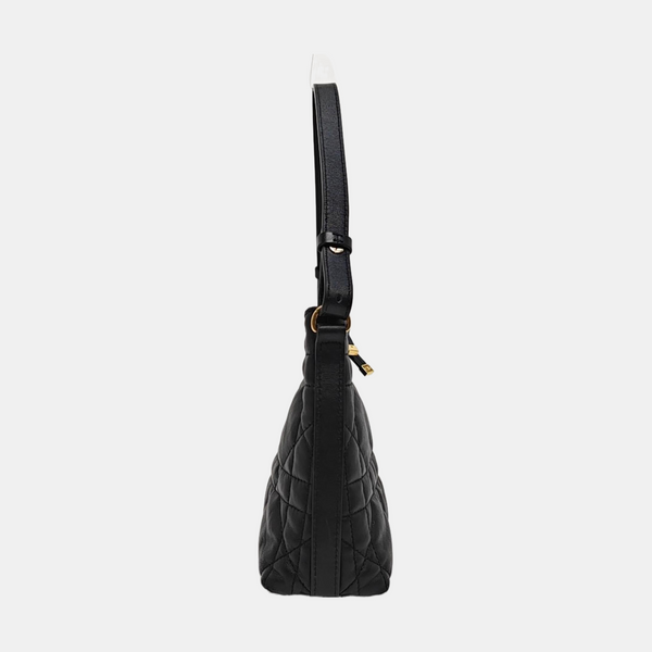 Miss Caro Mini Cannage Lambskin Black