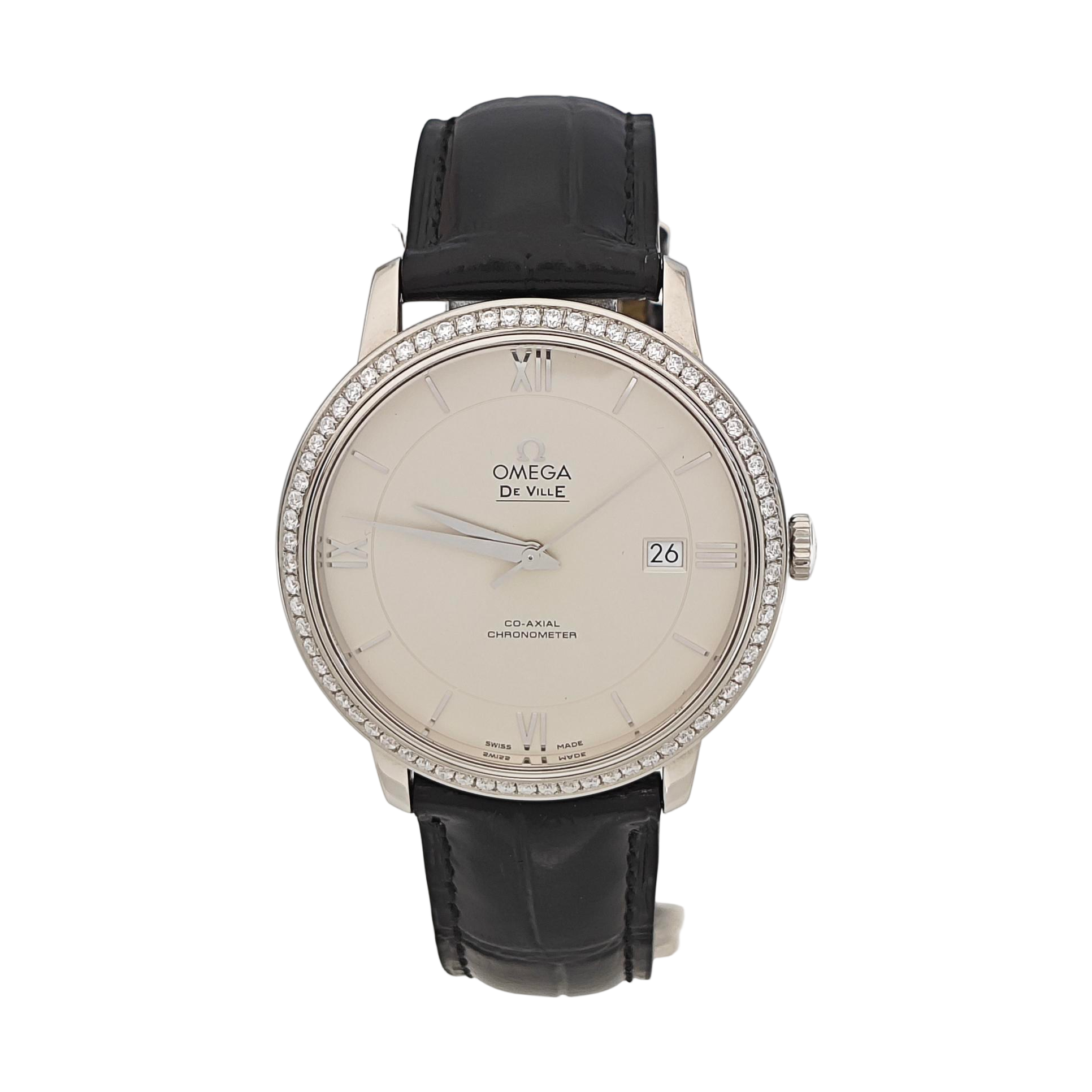 39.5mm White Automatic Watch