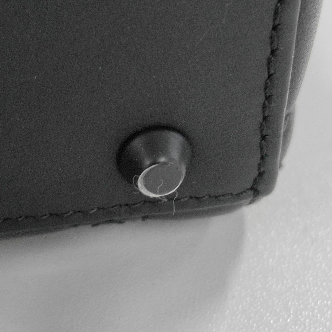 Lady Dior Mini Cannage Lambskin Black