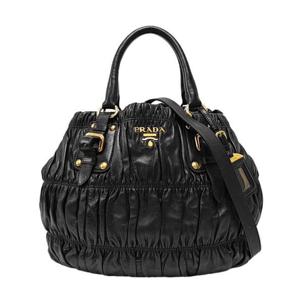 Gaufre Calfskin Black