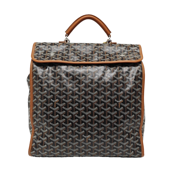 Saint Léger Coated Canvas Brown