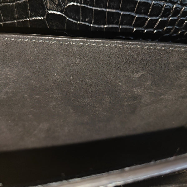 SUNSET Medium Calfskin Black