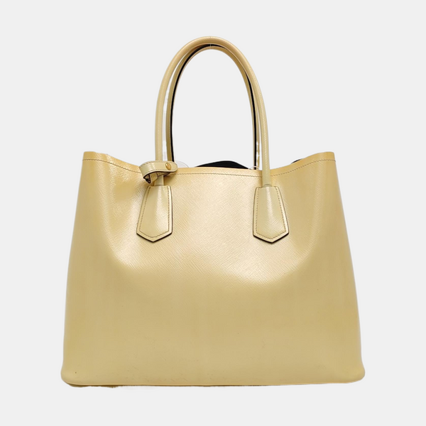 Calfskin Tote Bag Yellow