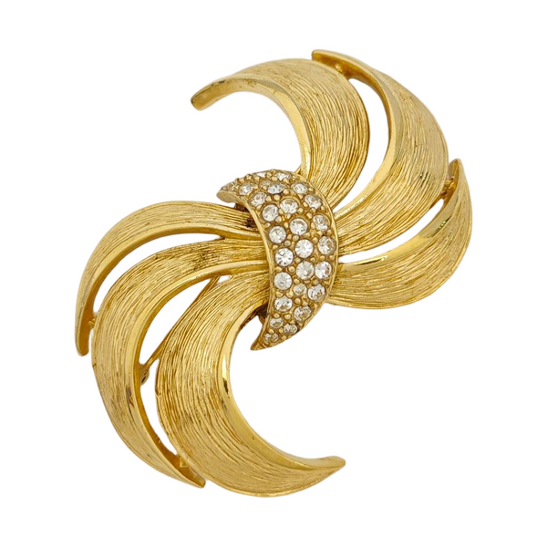 Authenticated pre-owned  Gold-tone Metal Brooch - Brooch at Looply