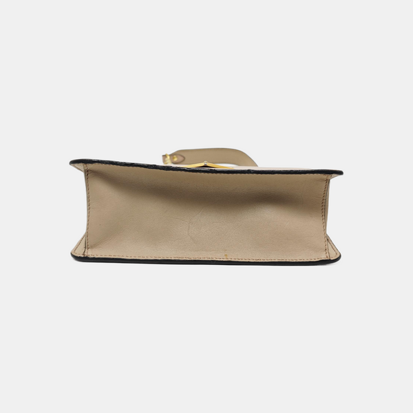 Saffiano Calfskin Shoulder Bag Pink
