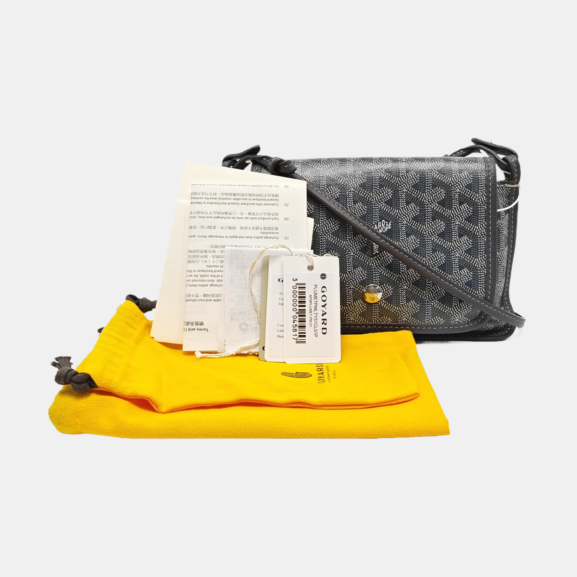Plumet Coated Canvas Gray