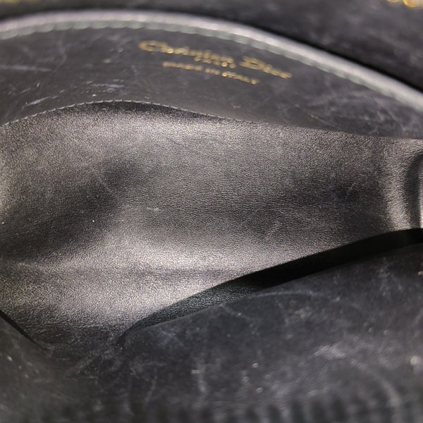 Miss Caro Mini Cannage Lambskin Black