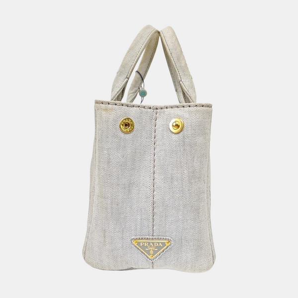 Denim Canvas White
