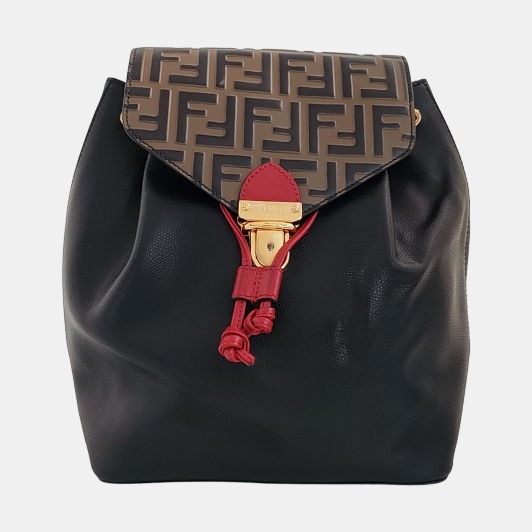 Calfskin Backpack Black