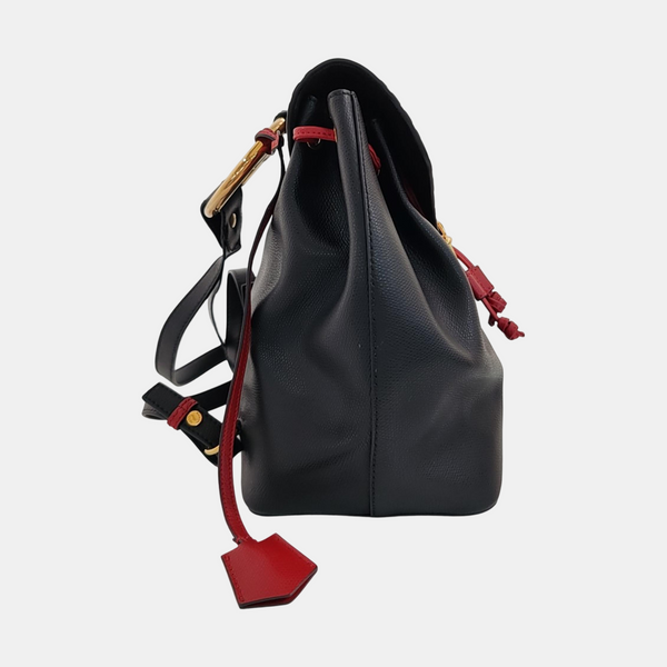 Calfskin Backpack Black