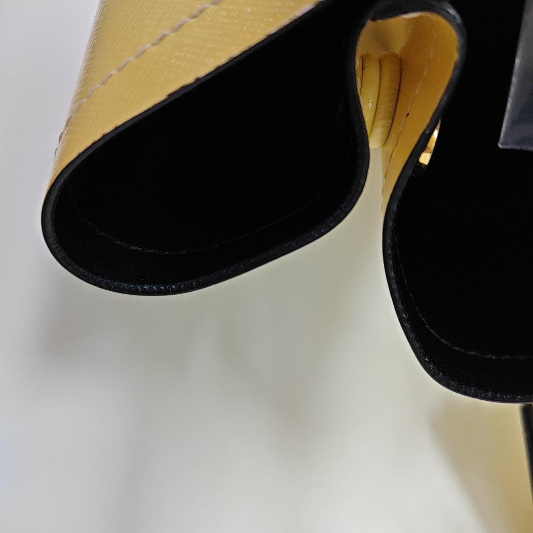 Calfskin Tote Bag Yellow