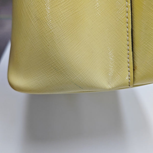 Calfskin Tote Bag Yellow
