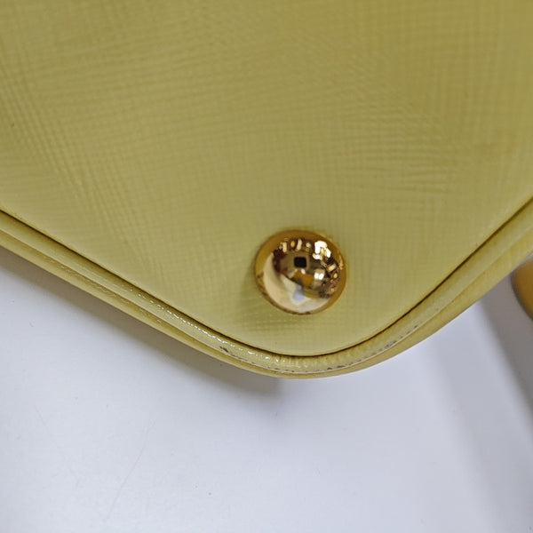 Calfskin Tote Bag Yellow