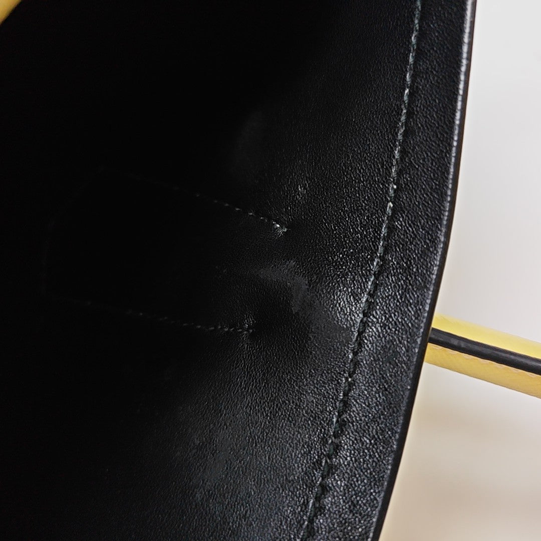 Calfskin Tote Bag Yellow