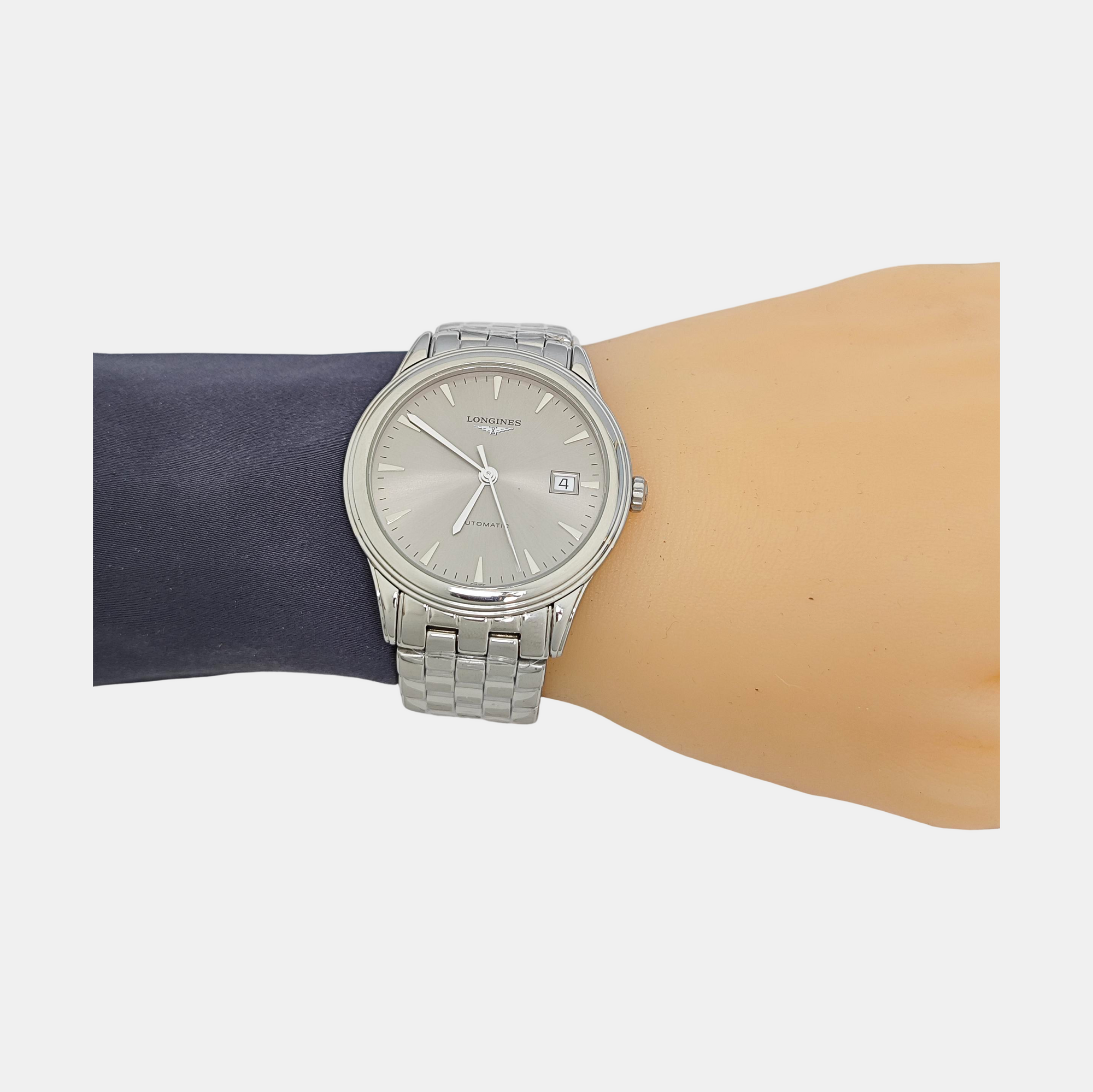 Flagship 38.50mm Silver-Gray Automatic Watch