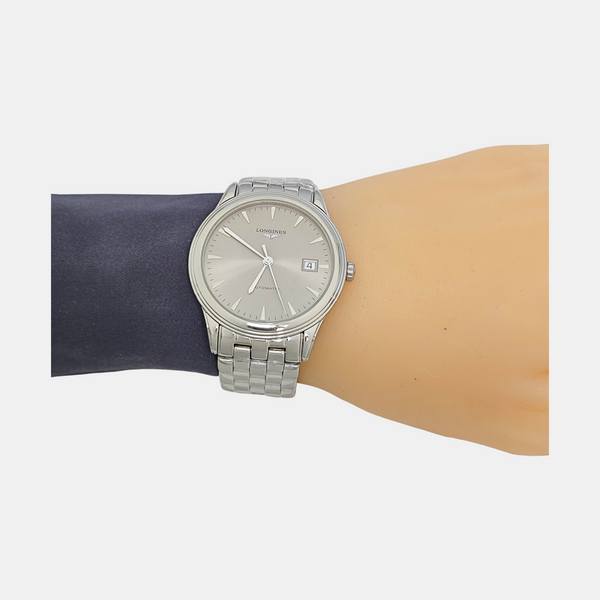 Flagship 38.50mm Silver-Gray Automatic Watch